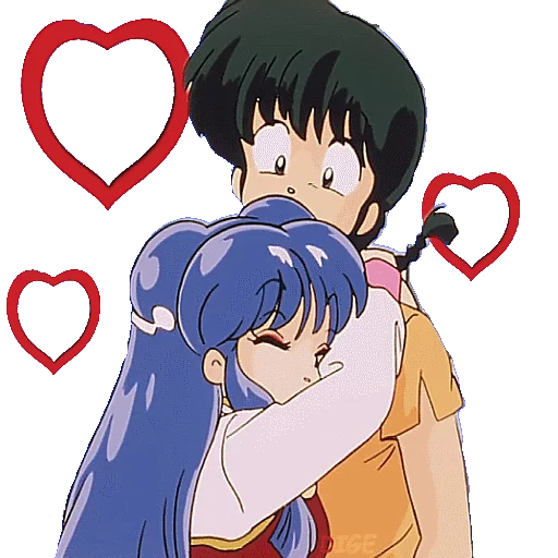 ❤ Стикер «RANMA1/2» для Telegram