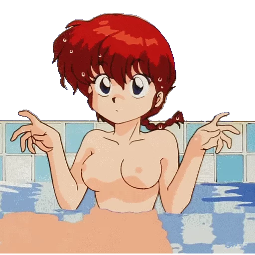 🛁 Стикер «RANMA1/2» для Telegram