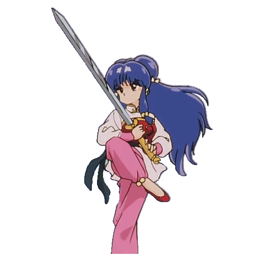 🗡 Стикер «RANMA1/2» для Telegram