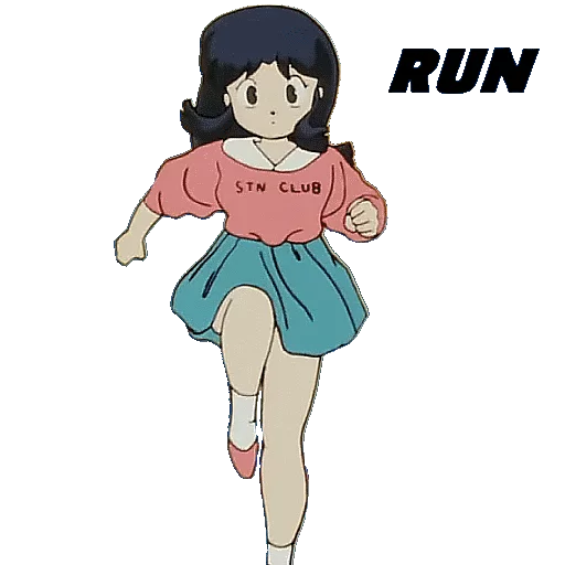 🏃 Стикер «RANMA1/2» для Telegram
