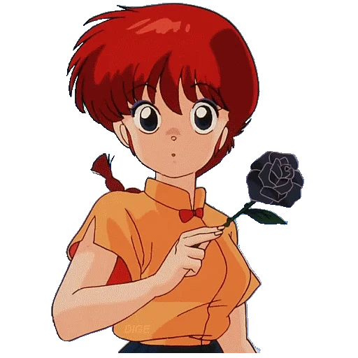 🌹 Стикер «RANMA1/2» для Telegram