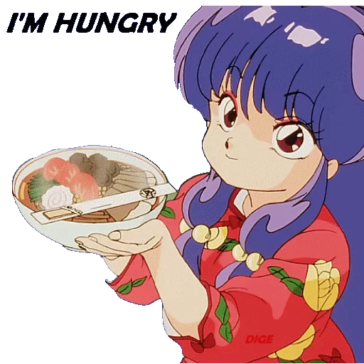 🍳 Стикер «RANMA1/2» для Telegram