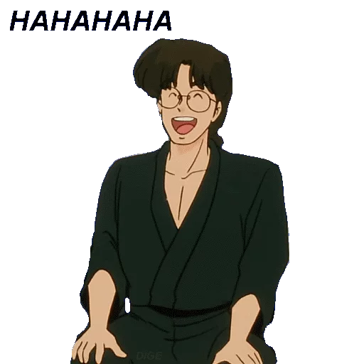 😂 Стикер «RANMA1/2» для Telegram