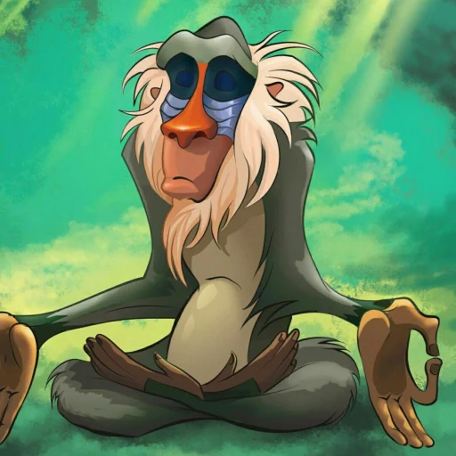 🧘‍♂ Стикер «Save me» для Telegram