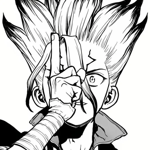 ❗ Стикер «Dr Stone» для Telegram