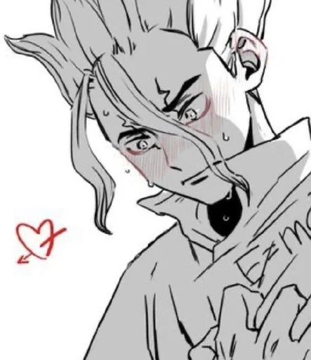 ❤️‍🔥 Стикер «Dr Stone» для Telegram