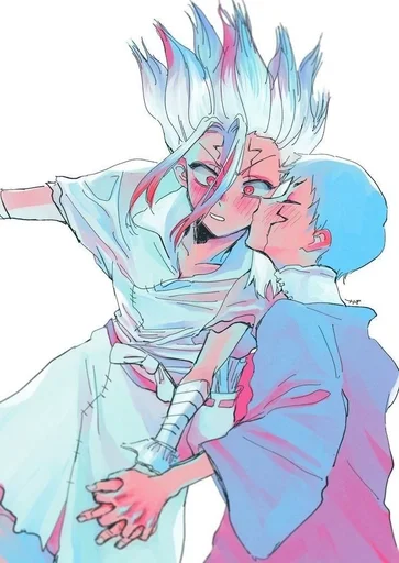💋 Стикер «Dr Stone» для Telegram