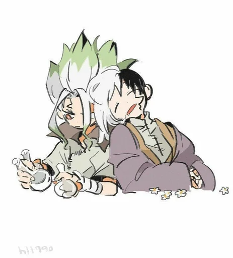 💘 Стикер «Dr Stone» для Telegram