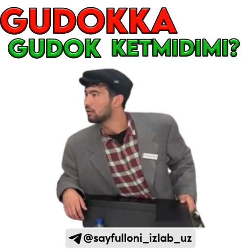 📞 Стикер «kanali uchun.» для Telegram
