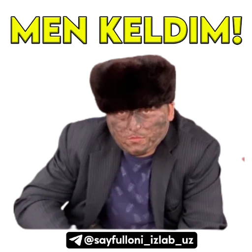 😃 Стикер «kanali uchun.» для Telegram