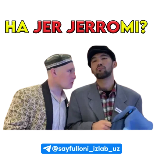 🤢 Стикер «kanali uchun.» для Telegram