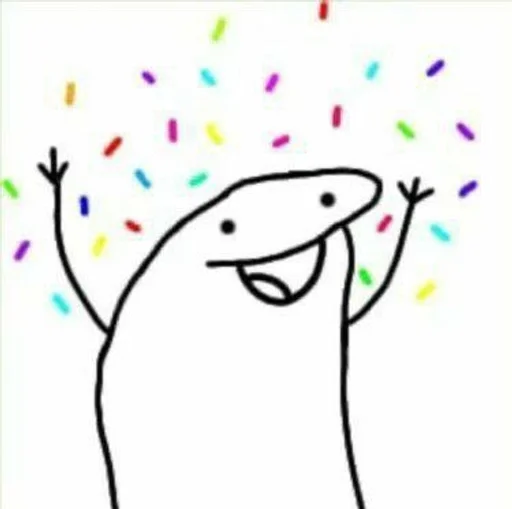 🎊 Стикер «saykisayki» для Telegram