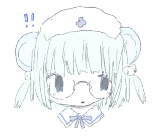 ‼ Стикер «sayonara tenshi» для Telegram