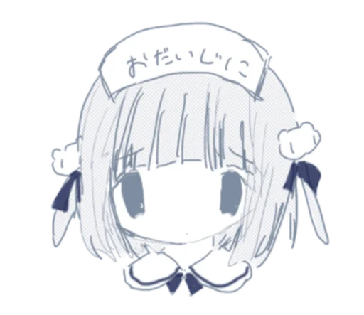 🩹 Стикер «sayonara tenshi» для Telegram