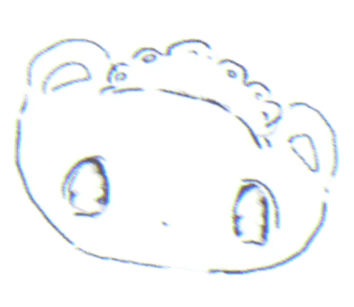 🐻 Стикер «sayonara tenshi» для Telegram
