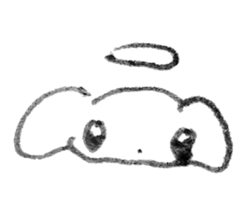 👼 Стикер «sayonara tenshi» для Telegram