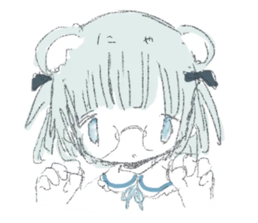 🐾 Стикер «sayonara tenshi» для Telegram