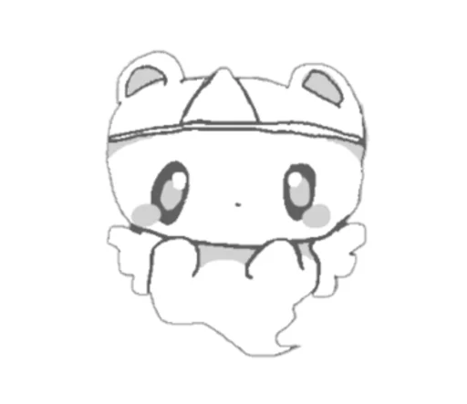 👼 Стикер «sayonara tenshi» для Telegram