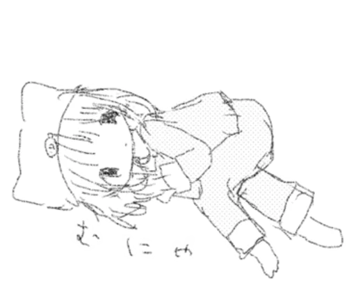 😶 Стикер «sayonara tenshi» для Telegram