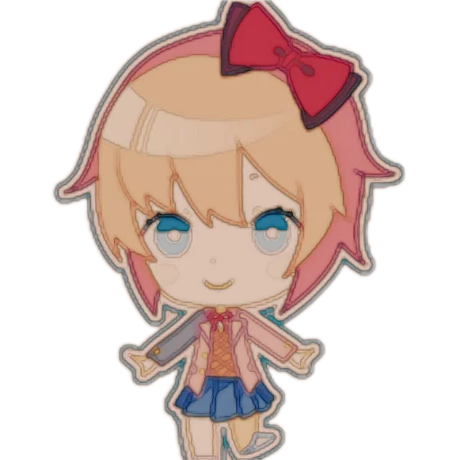 👄 Стикер «˗ˋˏsayori ˎˊ˗» для Telegram