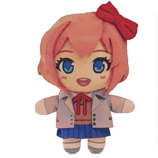 🧸 Стикер «˗ˋˏsayori ˎˊ˗» для Telegram