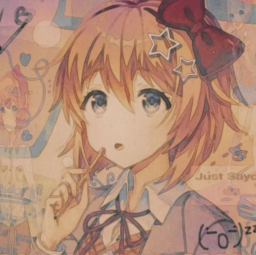 🤩 Стикер «˗ˋˏsayori ˎˊ˗» для Telegram