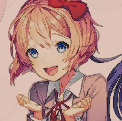 🤩 Стикер «˗ˋˏsayori ˎˊ˗» для Telegram