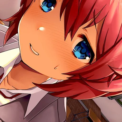 🎊 Стикер «Sayori DDLC8» для Telegram