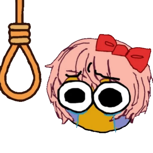 🎊 Стикер «Sayori DDLC8» для Telegram