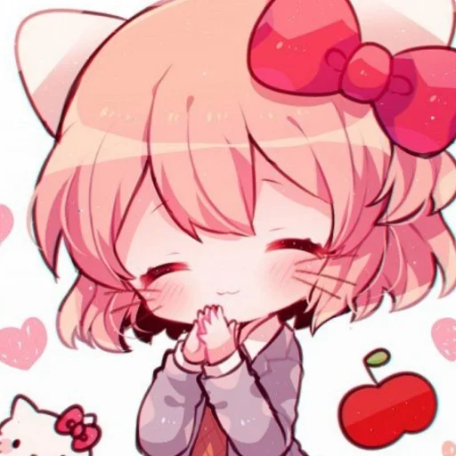 🎊 Стикер «Sayori DDLC8» для Telegram