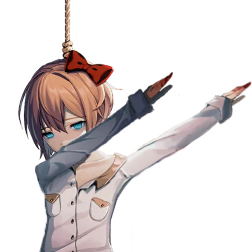🎊 Стикер «Sayori DDLC8» для Telegram
