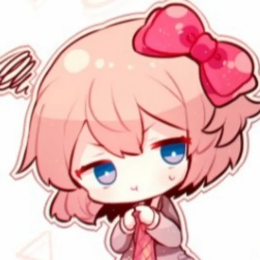 🎊 Стикер «Sayori DDLC8» для Telegram