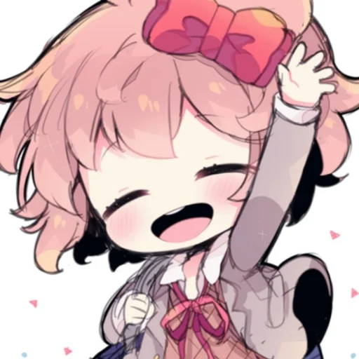 🎊 Стикер «Sayori DDLC8» для Telegram