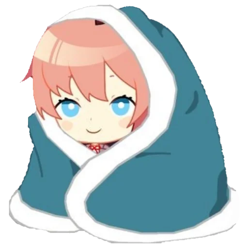 🎊 Стикер «Sayori DDLC8» для Telegram