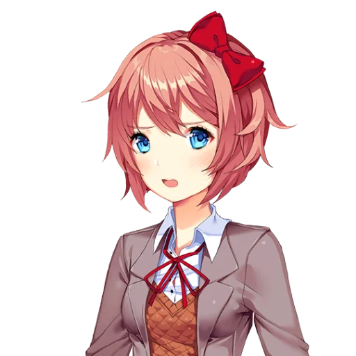 🎊 Стикер «Sayori DDLC8» для Telegram