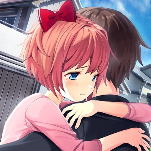 🎊 Стикер «Sayori DDLC8» для Telegram