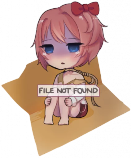 🧡 Стикер «sayori.chr» для Telegram