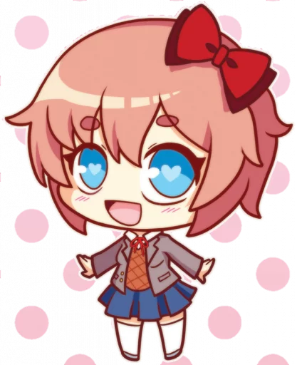 🧡 Стикер «sayori.chr» для Telegram
