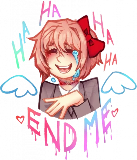 🧡 Стикер «sayori.chr» для Telegram