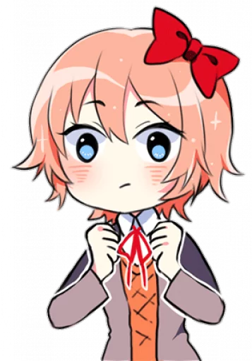 🧡 Стикер «sayori.chr» для Telegram