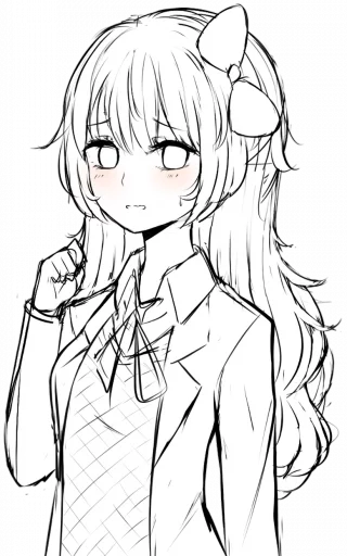 🧡 Стикер «sayori.chr» для Telegram