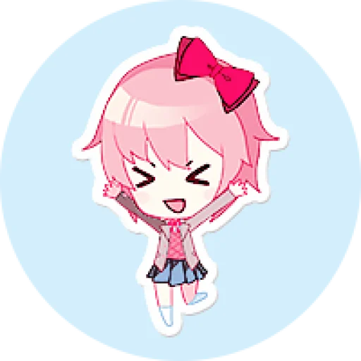 🧡 Стикер «sayori.chr» для Telegram