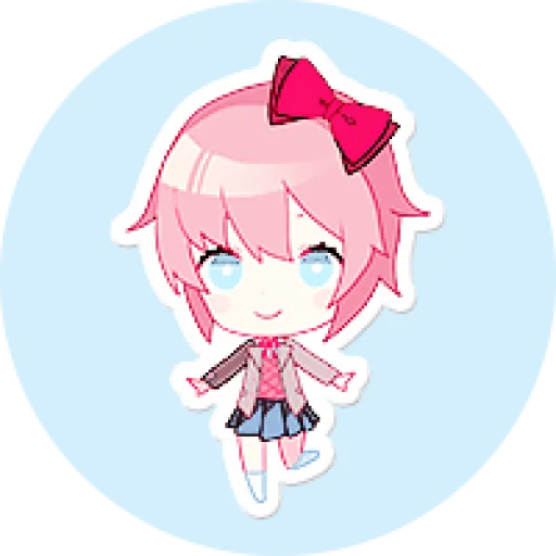 🧡 Стикер «sayori.chr» для Telegram