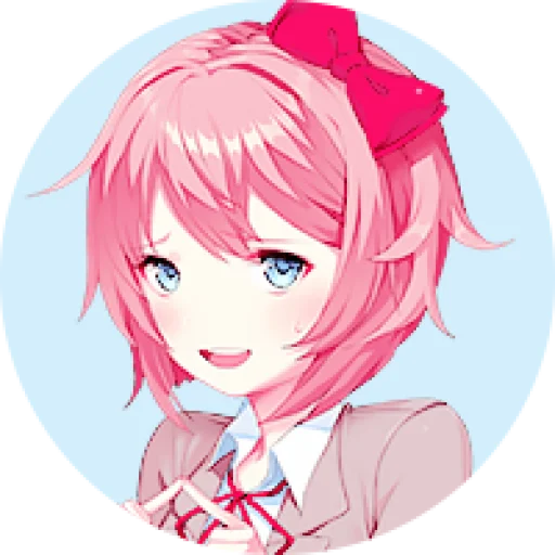 🧡 Стикер «sayori.chr» для Telegram
