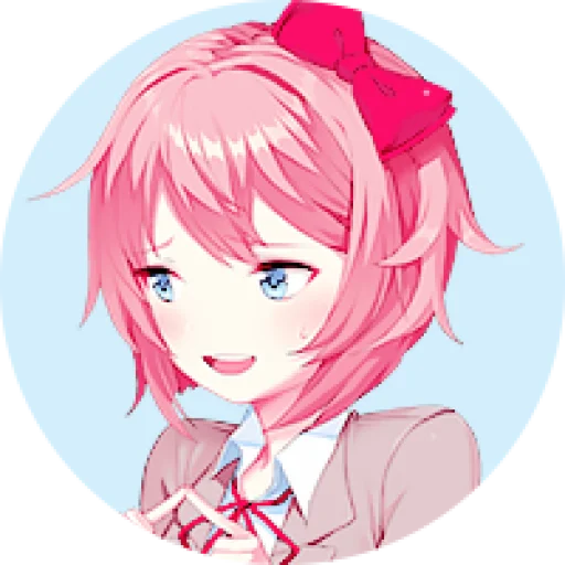 🧡 Стикер «sayori.chr» для Telegram