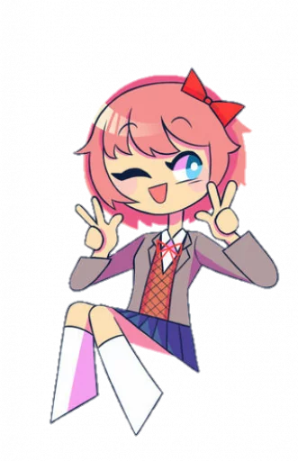 🧡 Стикер «sayori.chr» для Telegram