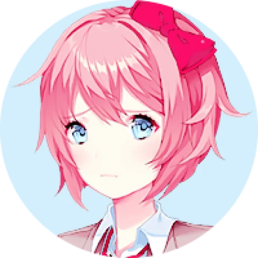 🧡 Стикер «sayori.chr» для Telegram