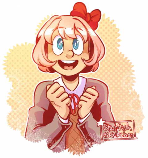 🧡 Стикер «sayori.chr» для Telegram