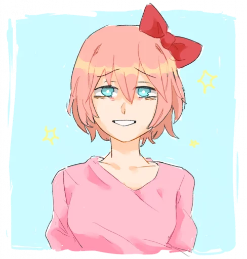 🧡 Стикер «sayori.chr» для Telegram