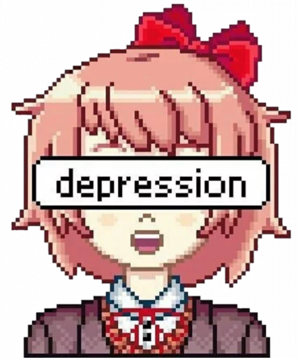 🧡 Стикер «sayori.chr» для Telegram
